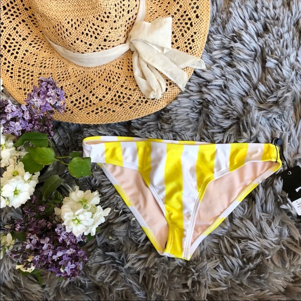 WILDFOX stripped bikini bottoms